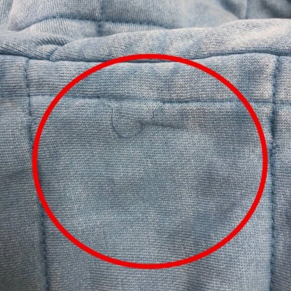 Free People Dolman Quilted Knit Jacket Top Oversized Slouchy M New 285509 - Picture 9 of 9